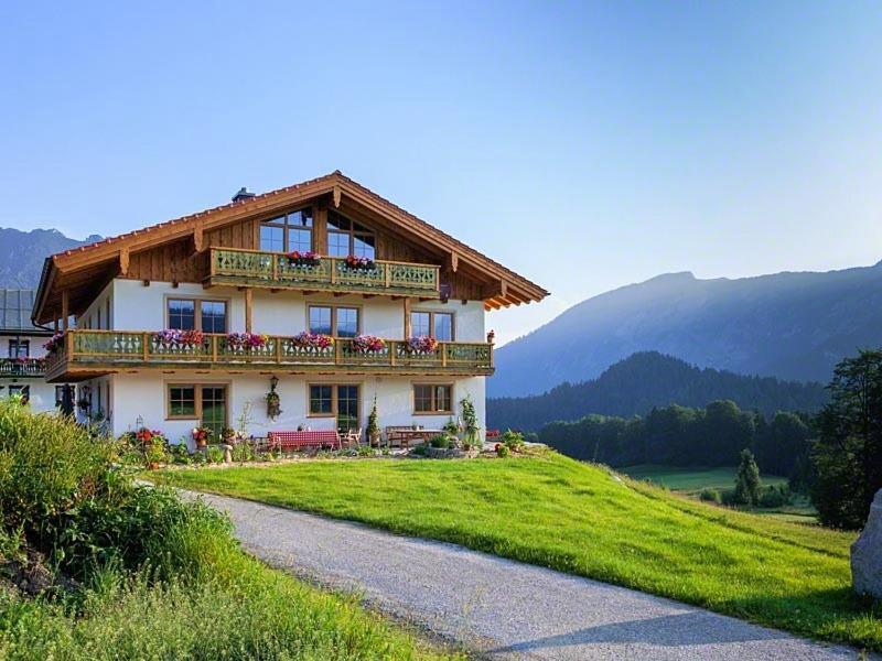 Ferienwohnung Roislerlehen Bischofswiesen Bagian luar foto