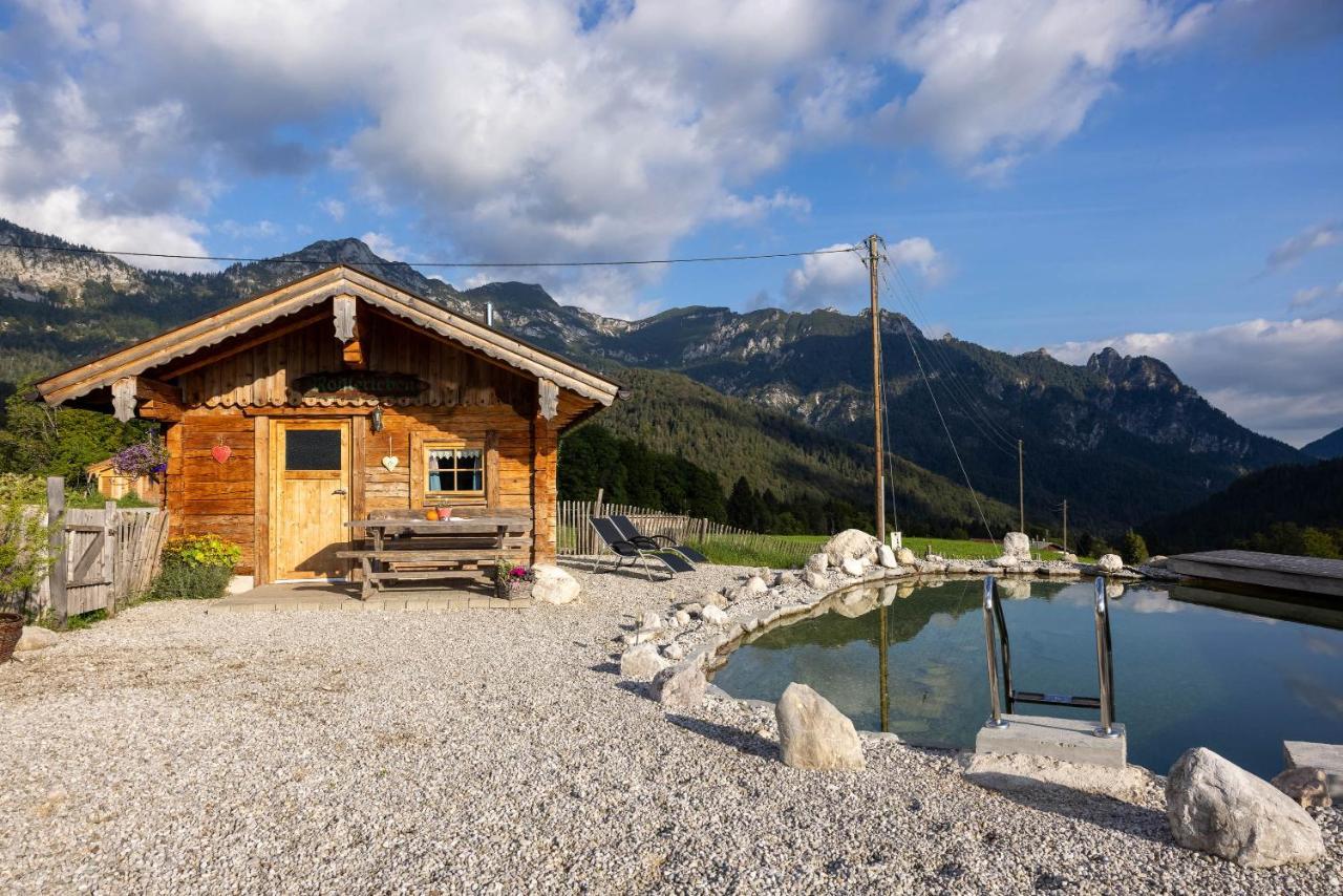 Ferienwohnung Roislerlehen Bischofswiesen Bagian luar foto